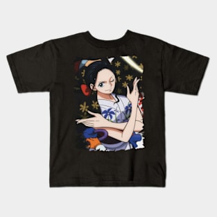 NICO ROBIN MERCH VTG Kids T-Shirt